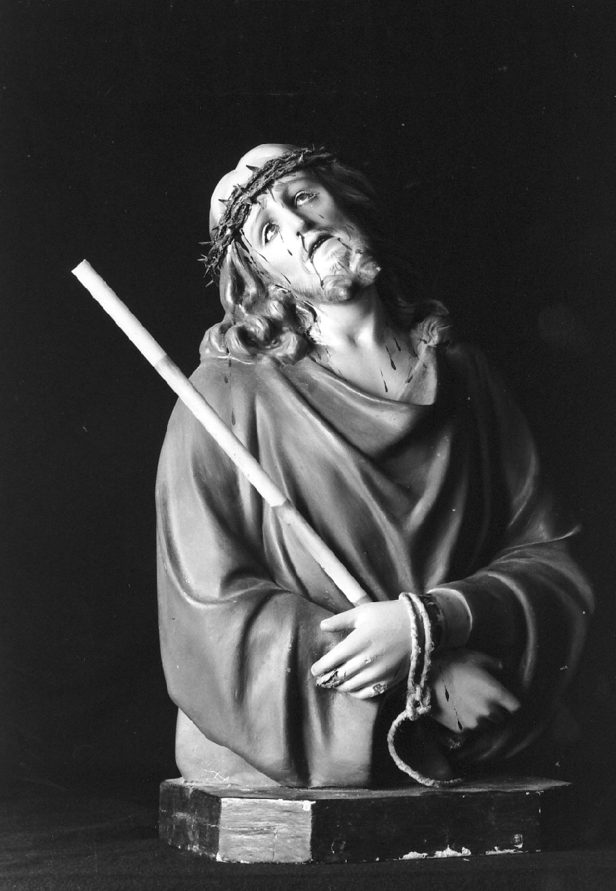 Ecce Homo (scultura, opera isolata) - bottega calabrese (inizio sec. XX)