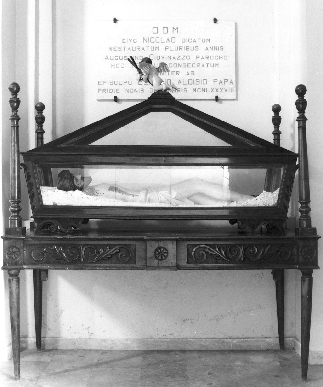 catafalco, opera isolata - bottega calabrese (inizio sec. XX)