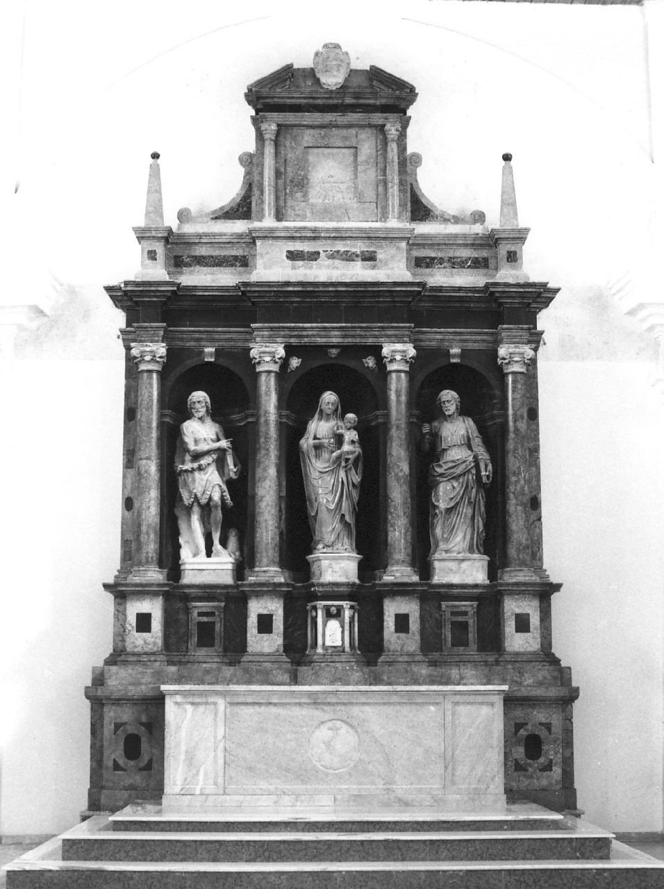 altare di Gagini Antonello (attribuito) (sec. XVI)