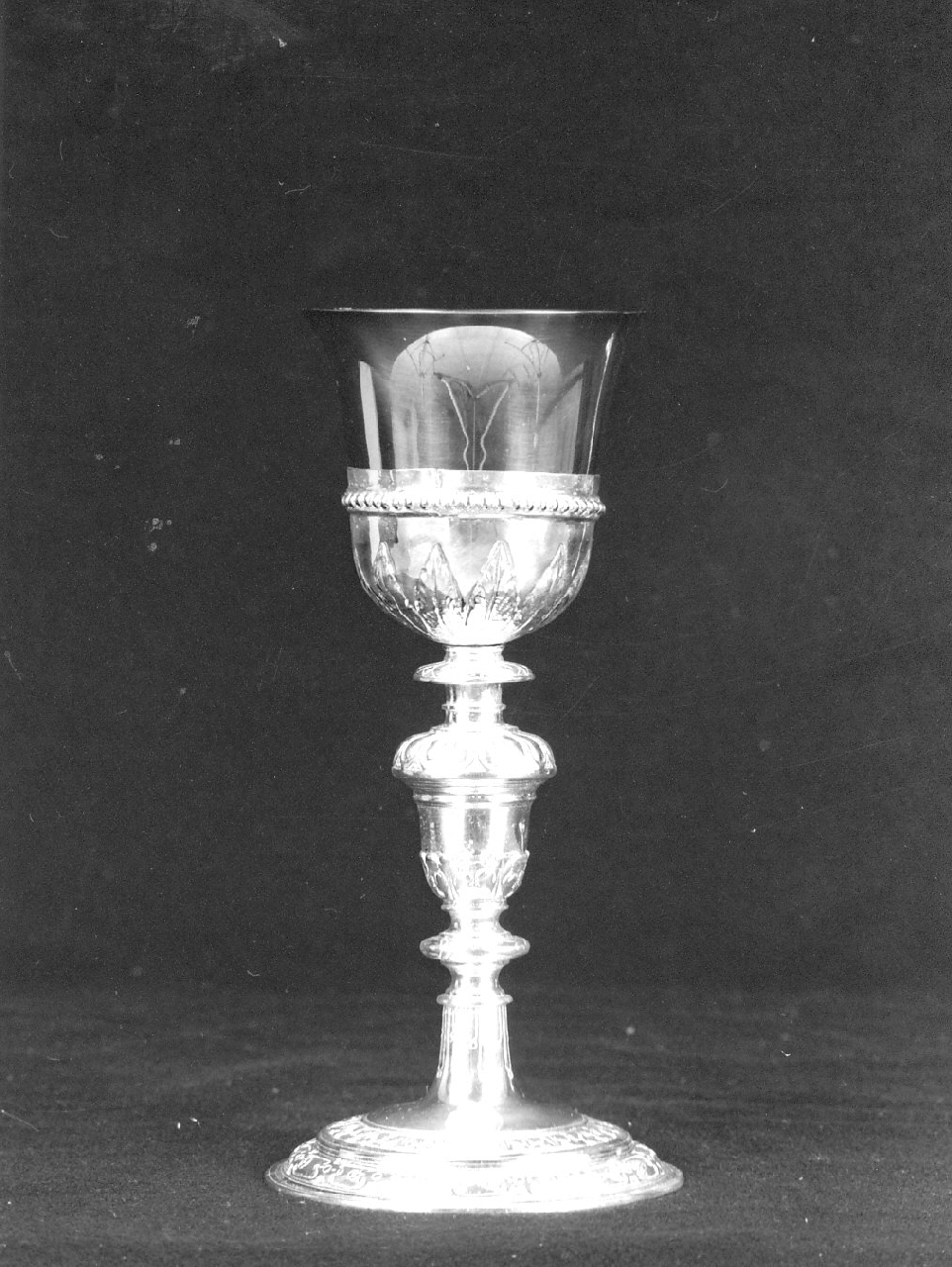 calice, opera isolata - bottega Italia meridionale (prima metà sec. XIX)