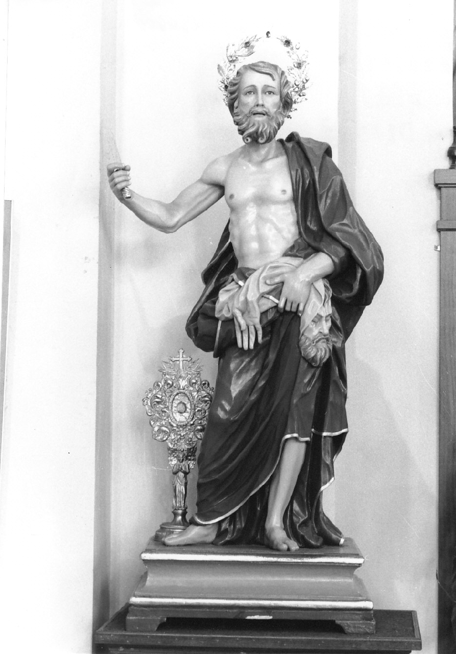 San Bartolomeo (statua, opera isolata) di De Lorenzo Domenico (seconda metà sec. XIX)