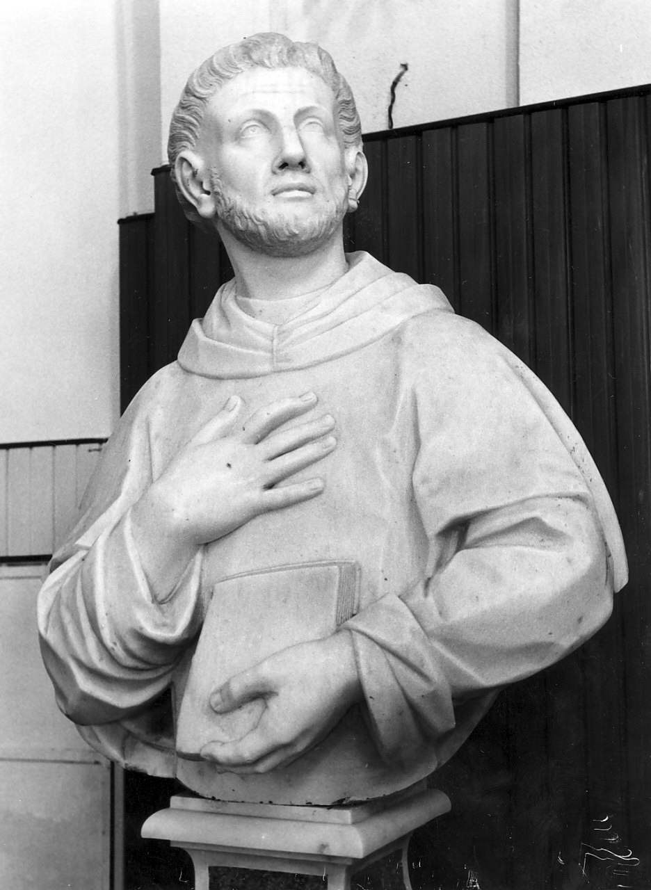 San Domenico (busto) - bottega serrese (seconda metà sec. XVIII)