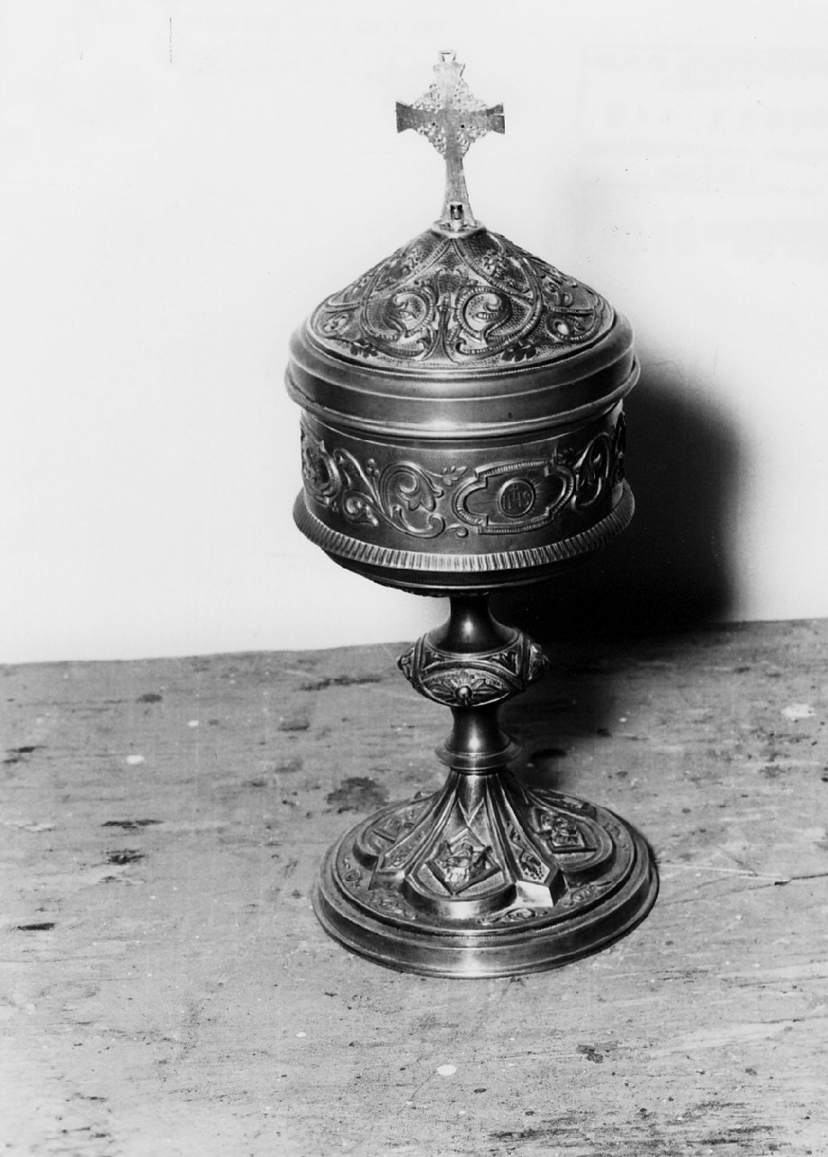 pisside di Broggi Francesco (sec. XIX)