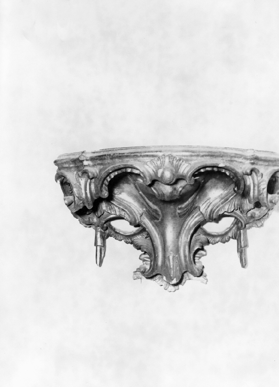 mensola, serie - bottega calabrese (sec. XVIII)