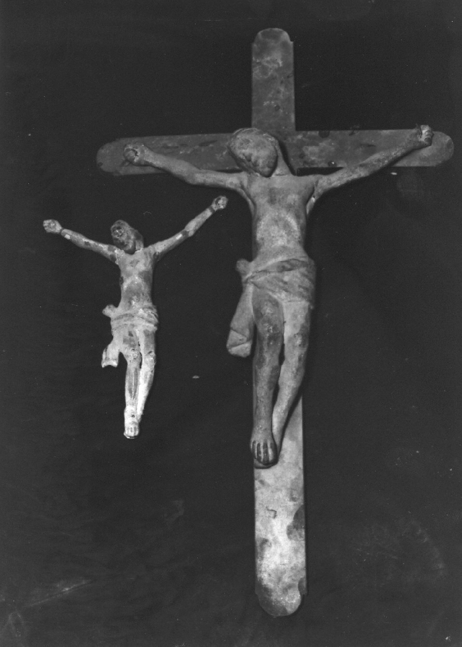 crocifisso, serie - bottega calabrese (sec. XIX)