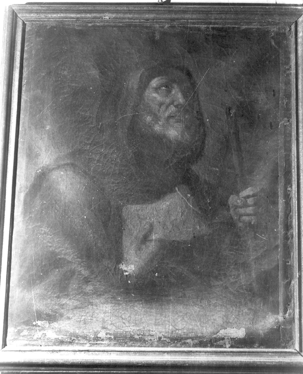 San Francesco di Paola (dipinto) - ambito Italia meridionale (sec. XVIII, sec. XIX)