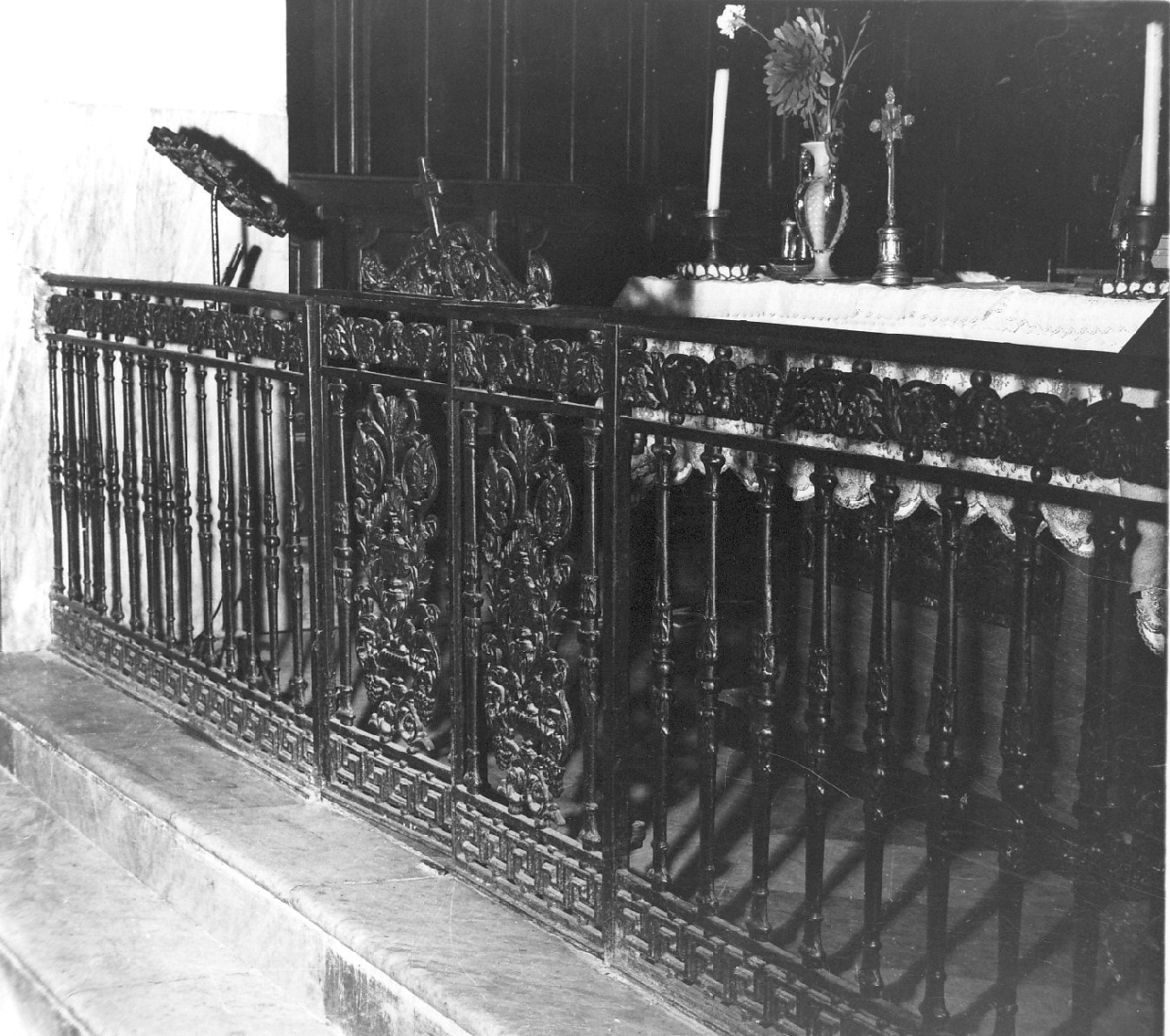 cancello di balaustrata - bottega calabrese (sec. XIX)