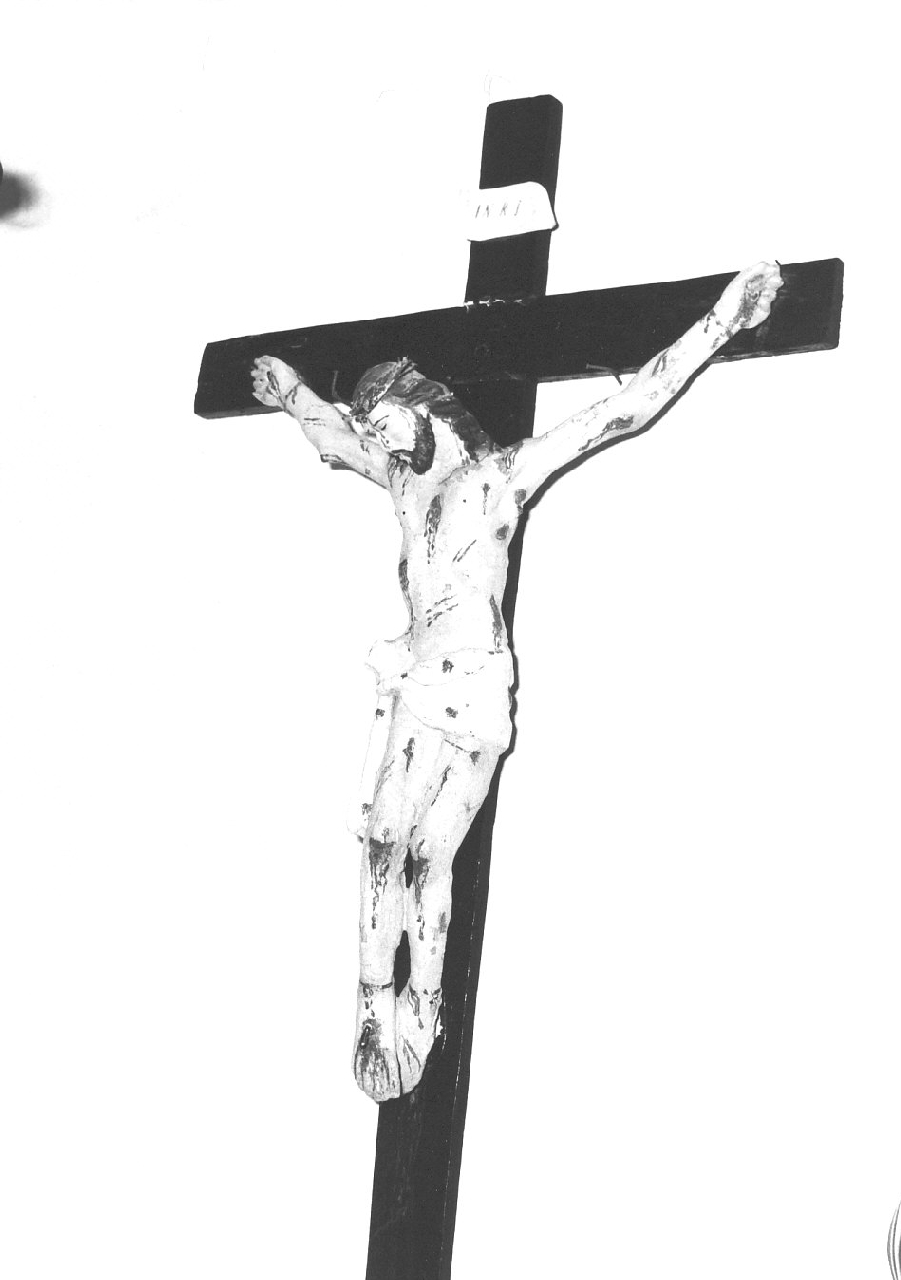 crocifisso - bottega Italia meridionale (sec. XIX)