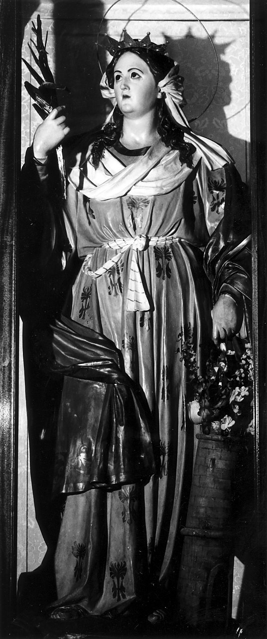 Santa Barbara (statua) - bottega leccese (sec. XX)