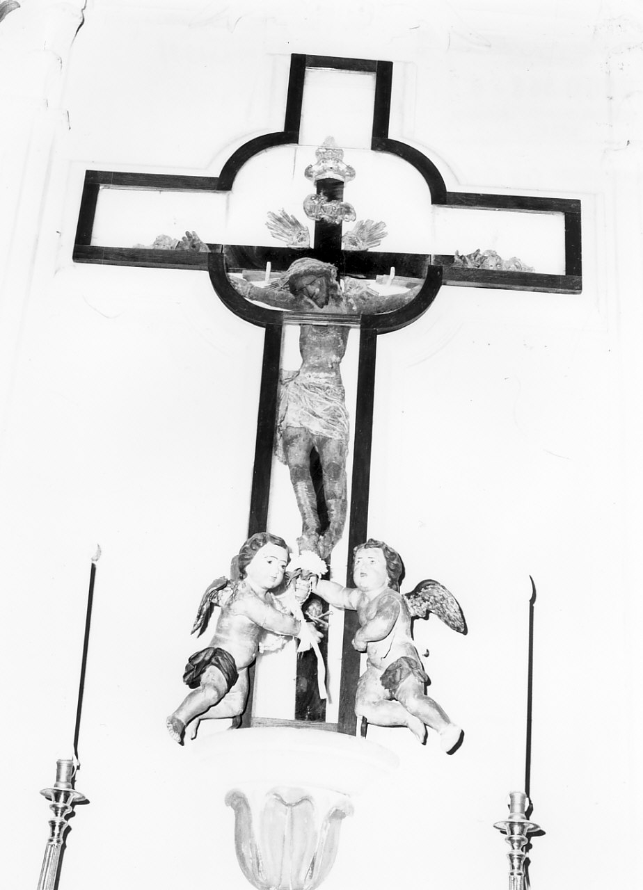 crocifisso, opera isolata - bottega calabrese (sec. XVIII)