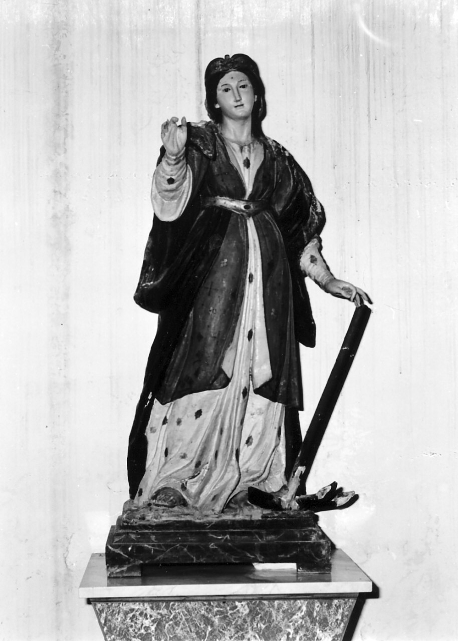 Santa Filomena (statua, opera isolata) - bottega calabrese (sec. XIX)