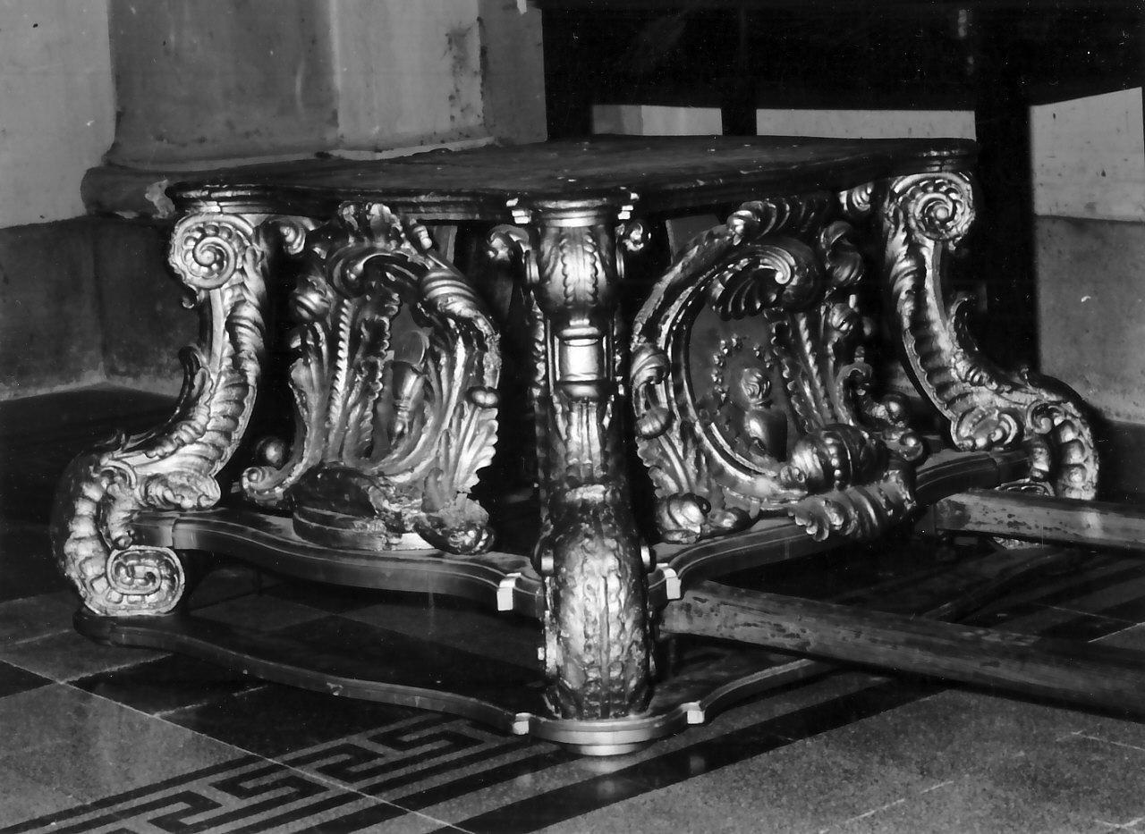 base processionale, opera isolata - bottega calabrese (sec. XVIII)