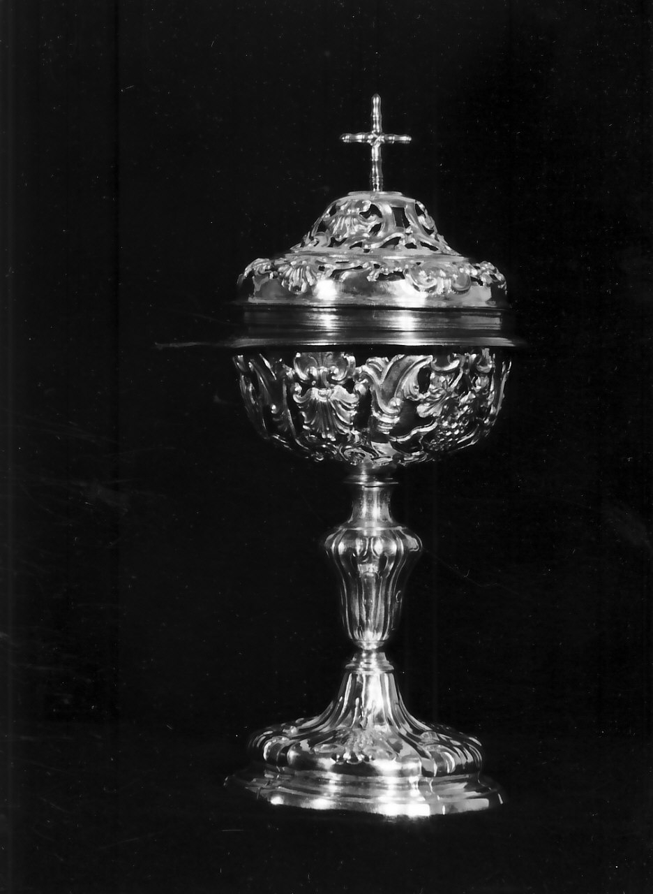 pisside, opera isolata - bottega Italia meridionale (sec. XVIII)