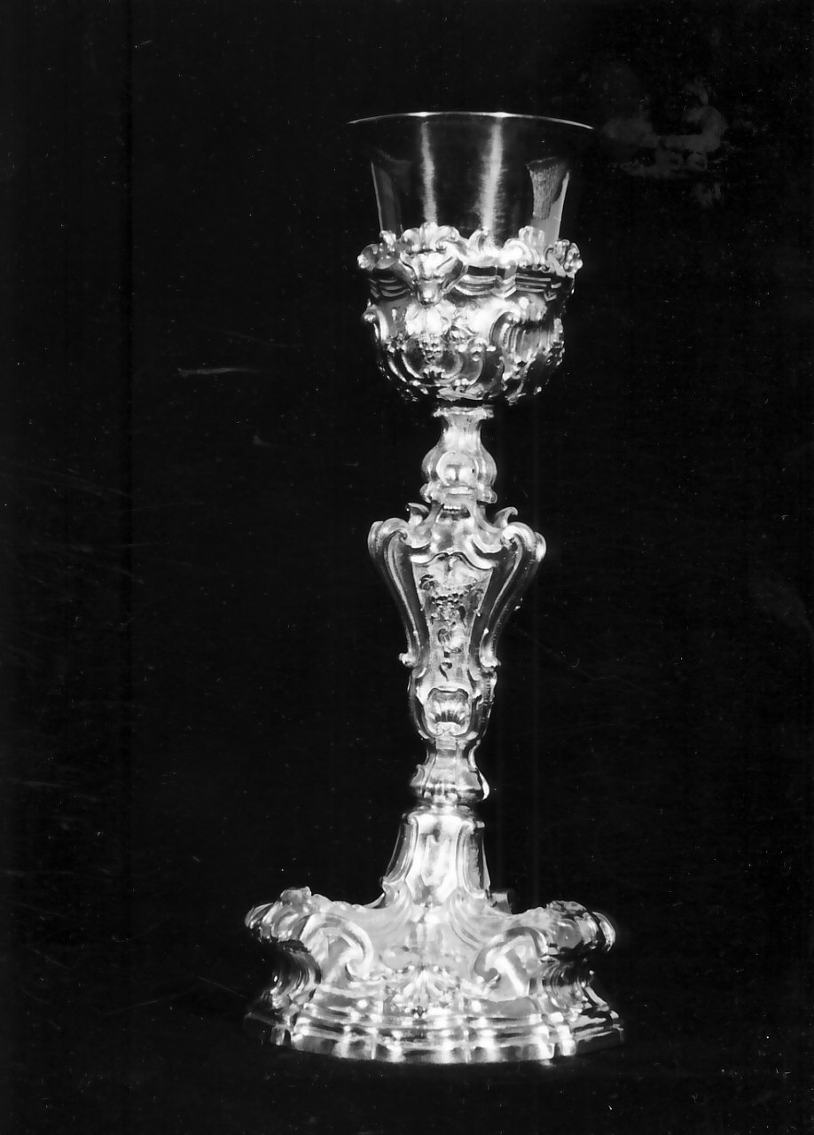 calice, opera isolata - bottega napoletana (sec. XVIII)