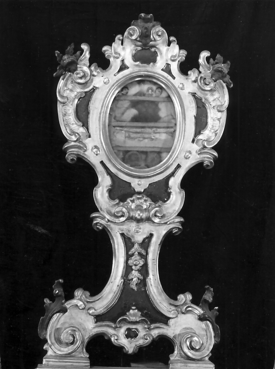 reliquiario, opera isolata - bottega calabrese (sec. XVIII)