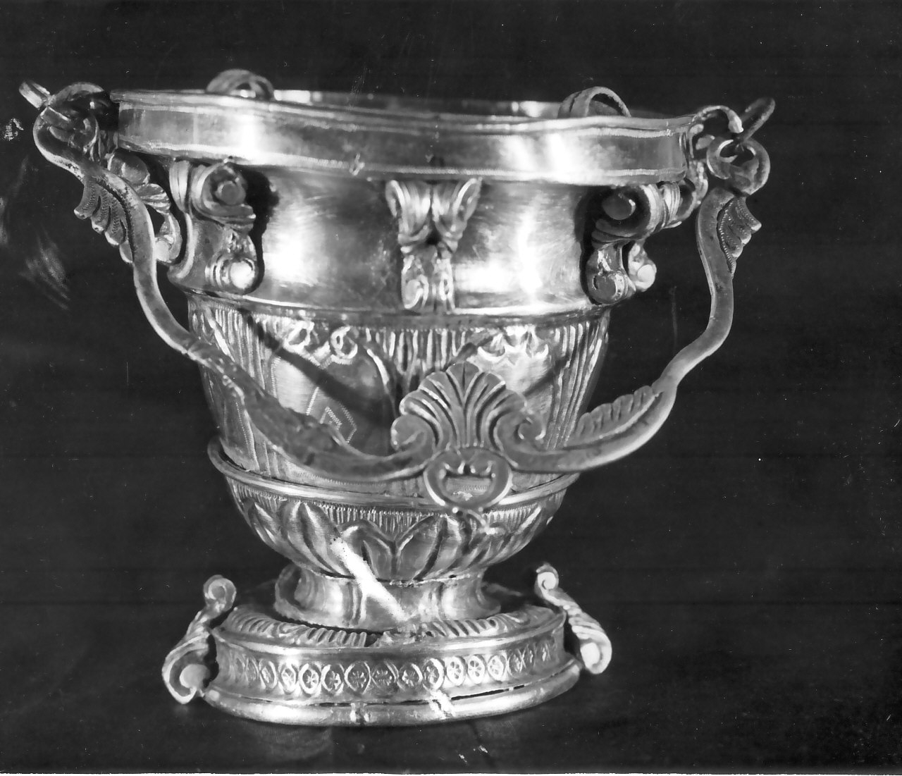 secchiello, opera isolata - bottega calabrese (sec. XVIII)