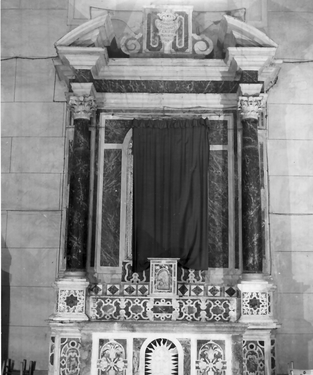 altare, opera isolata - bottega calabrese (sec. XVIII)