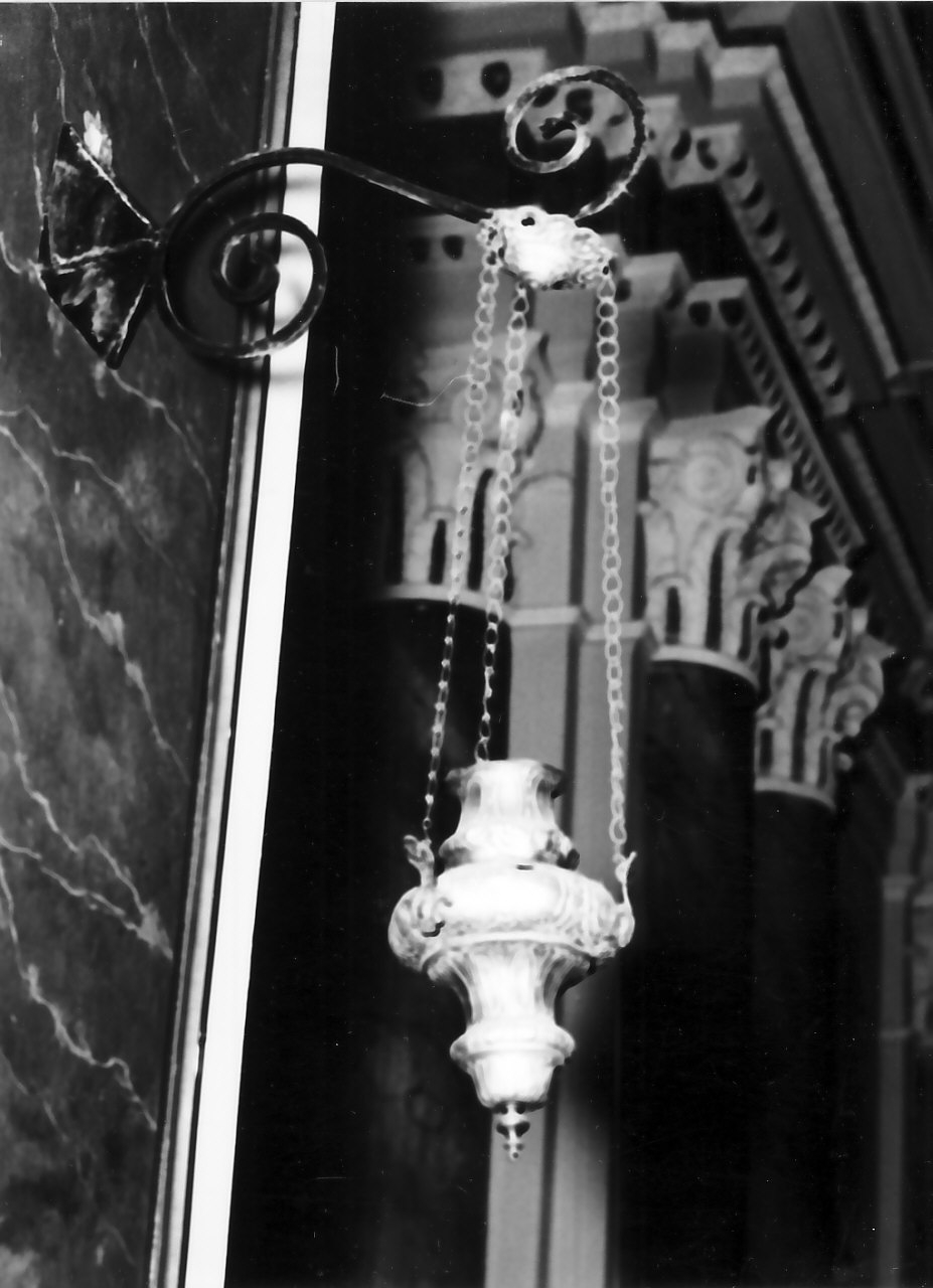 lampada pensile, serie - bottega Italia meridionale (sec. XIX)