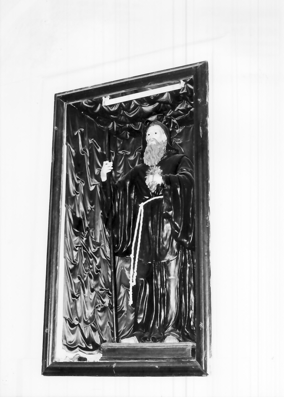 San Francesco di Paola (statua, opera isolata) - bottega calabrese (fine/inizio secc. XIX/ XX)