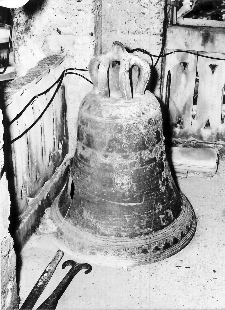 campana, opera isolata - bottega calabrese (sec. XVII)