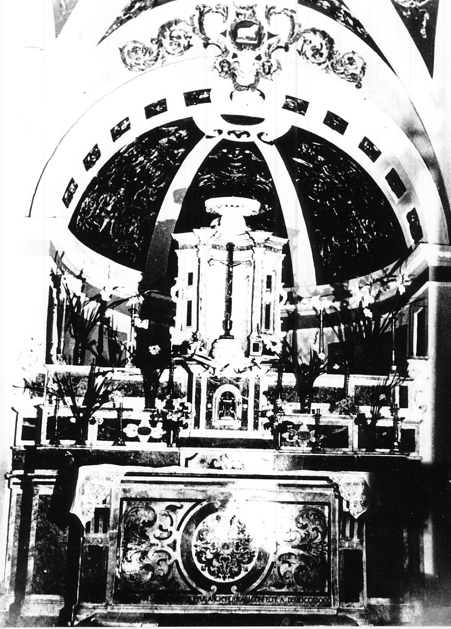 altare, opera isolata - bottega calabrese (sec. XIX)