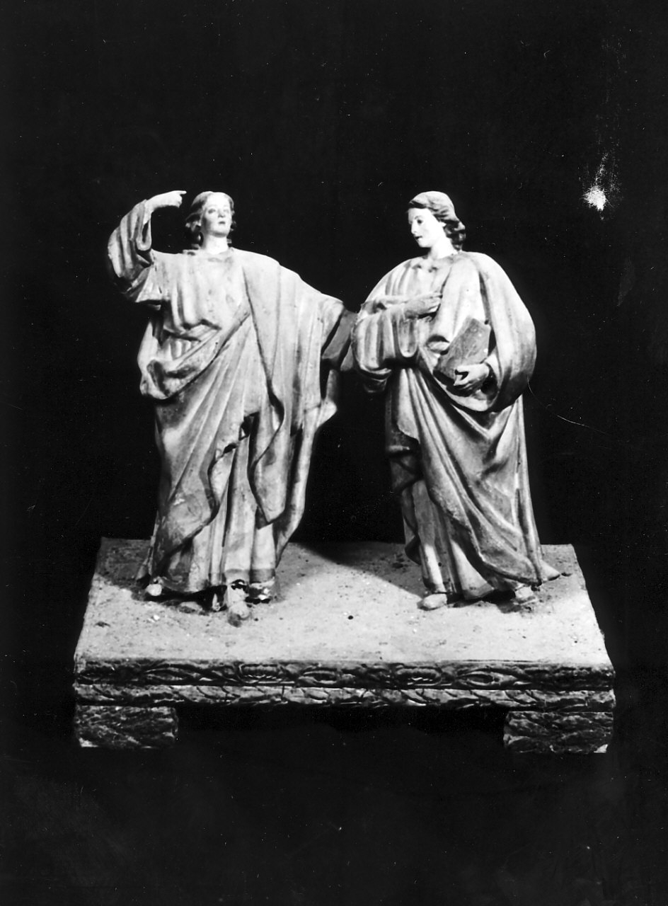 Santi Cosma e Damiano (statua, coppia) di Spina Antonio (fine/inizio secc. XIX/ XX)