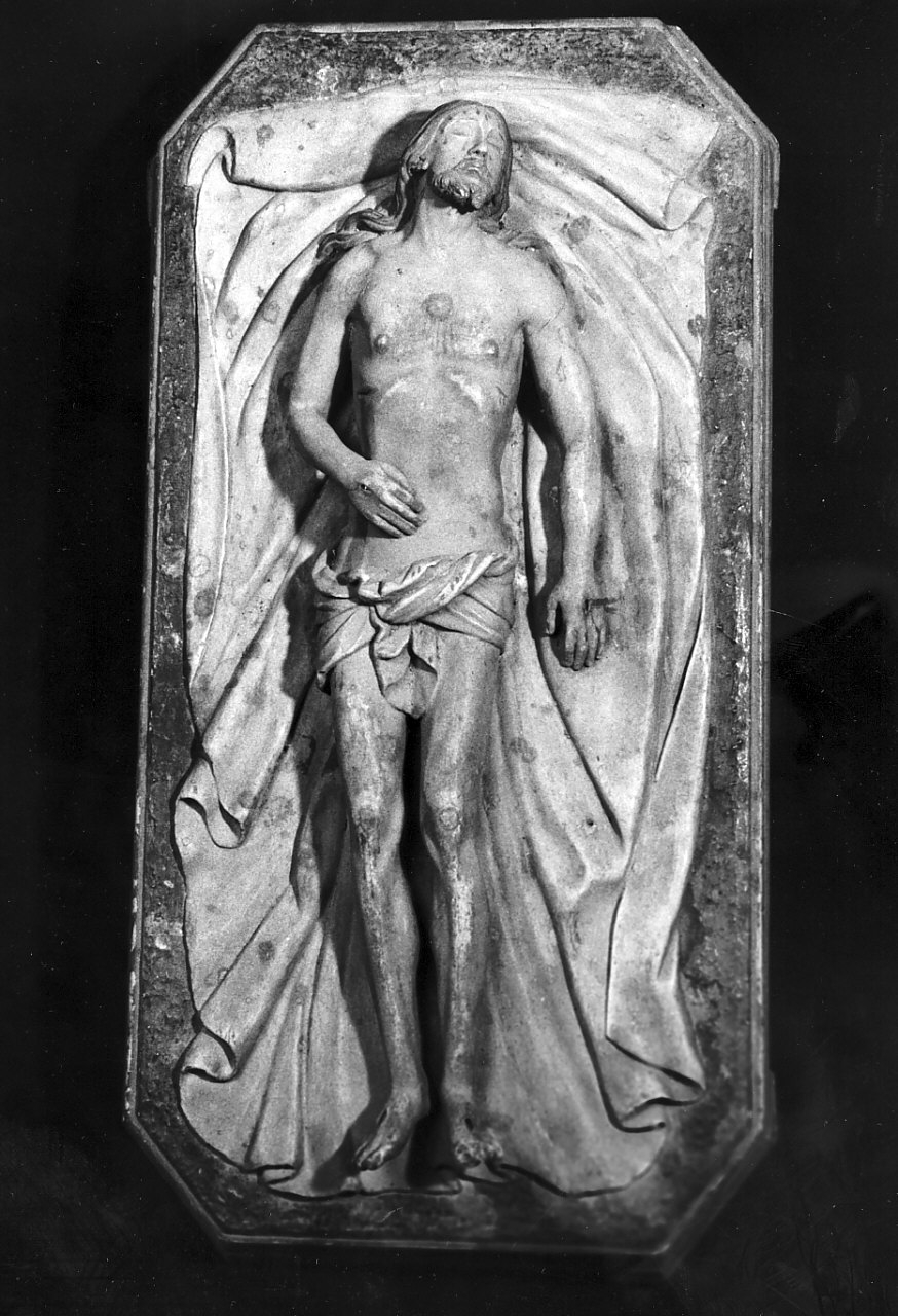 Cristo morto (scultura, opera isolata) di Spina Antonio (fine/inizio secc. XIX/ XX)
