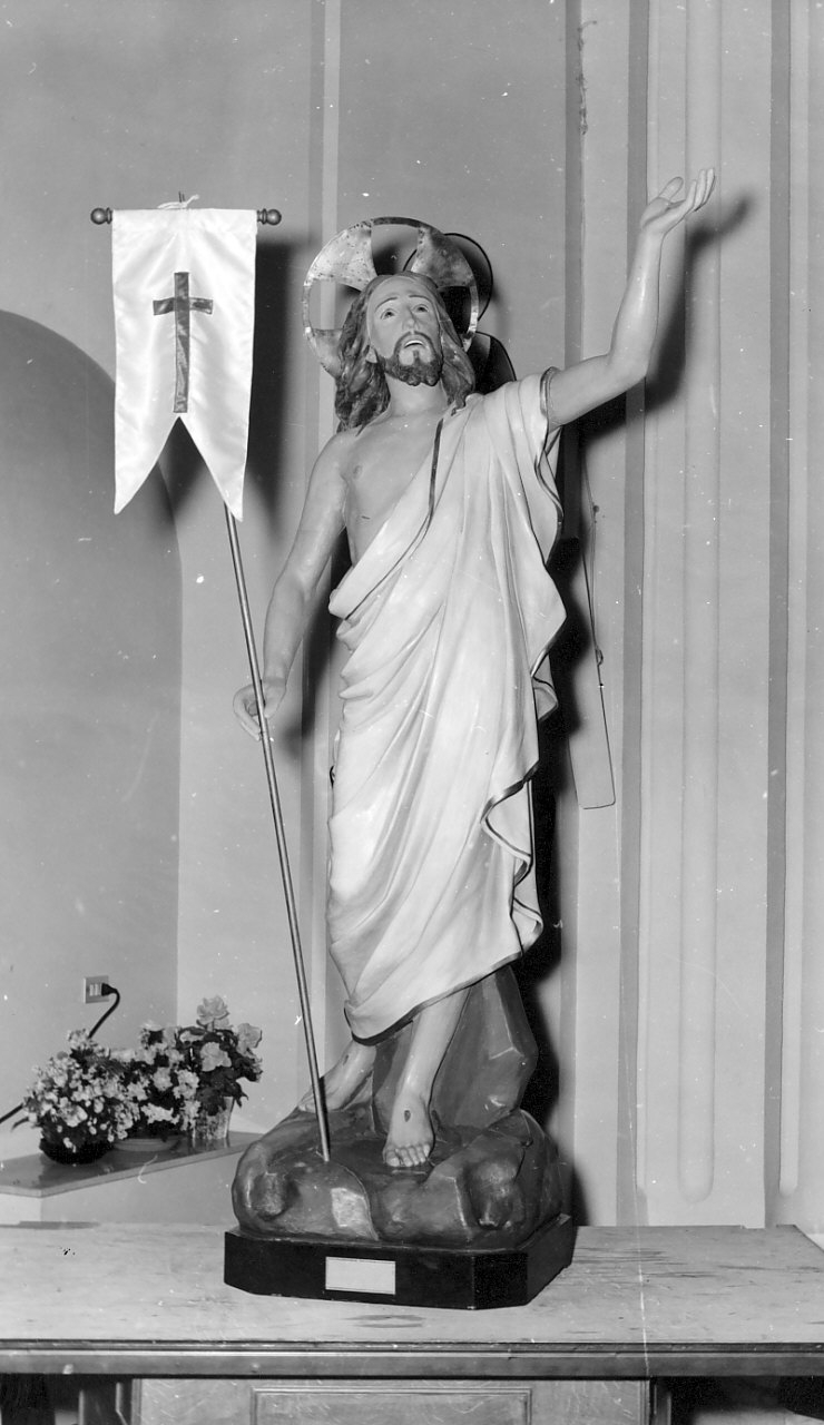 Cristo risorto (statua) - bottega Italia meridionale (sec. XX)