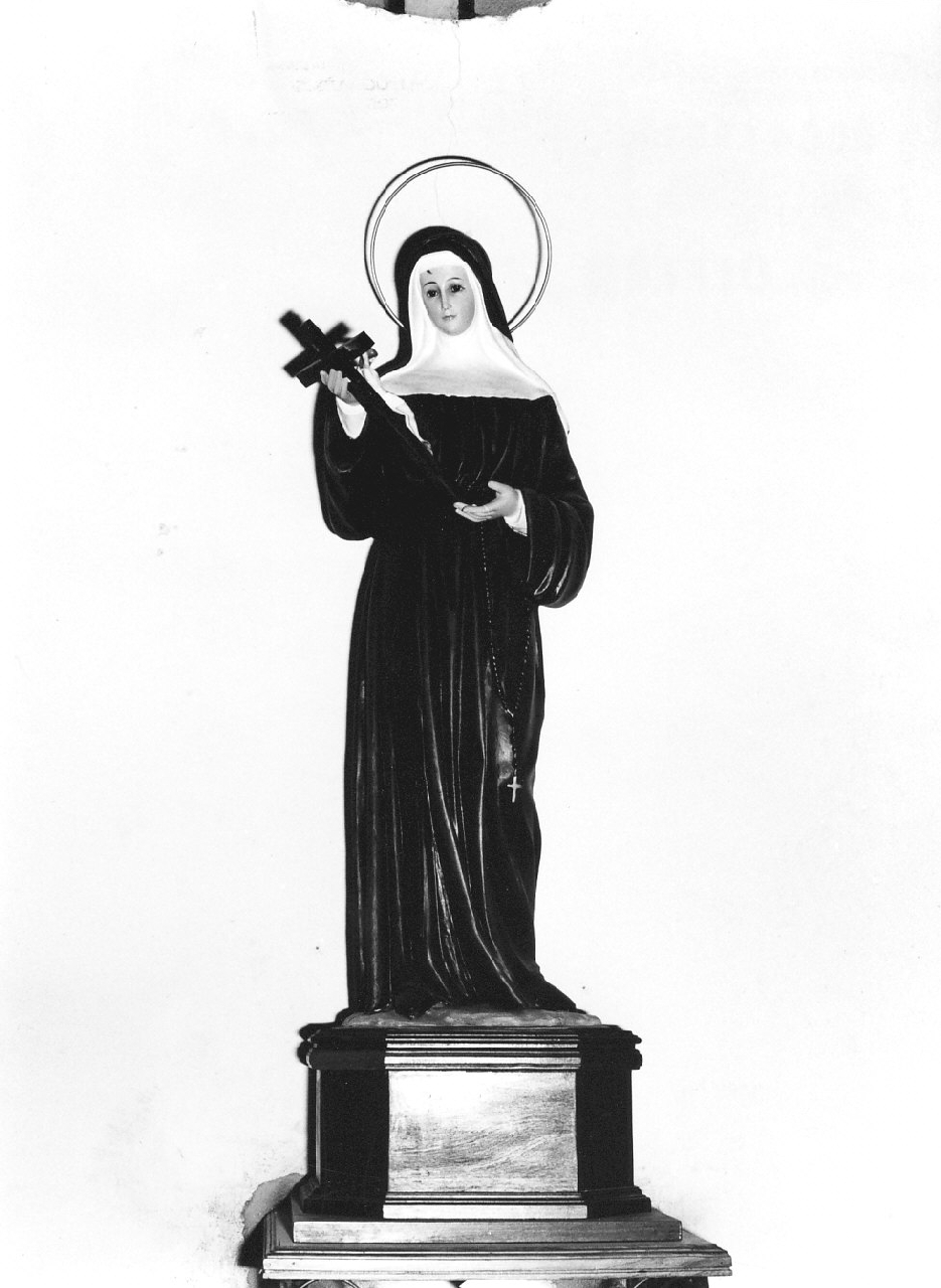 Santa Rita da Cascia (statua, opera isolata) - bottega calabrese (primo quarto sec. XX)