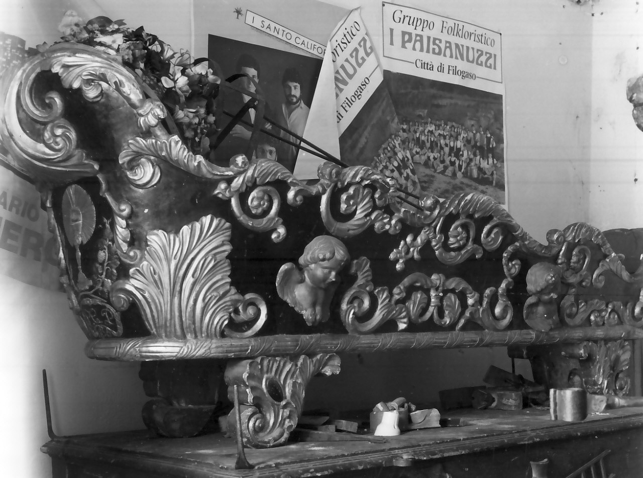 cataletto, opera isolata di Calvanso Luigi (sec. XIX)