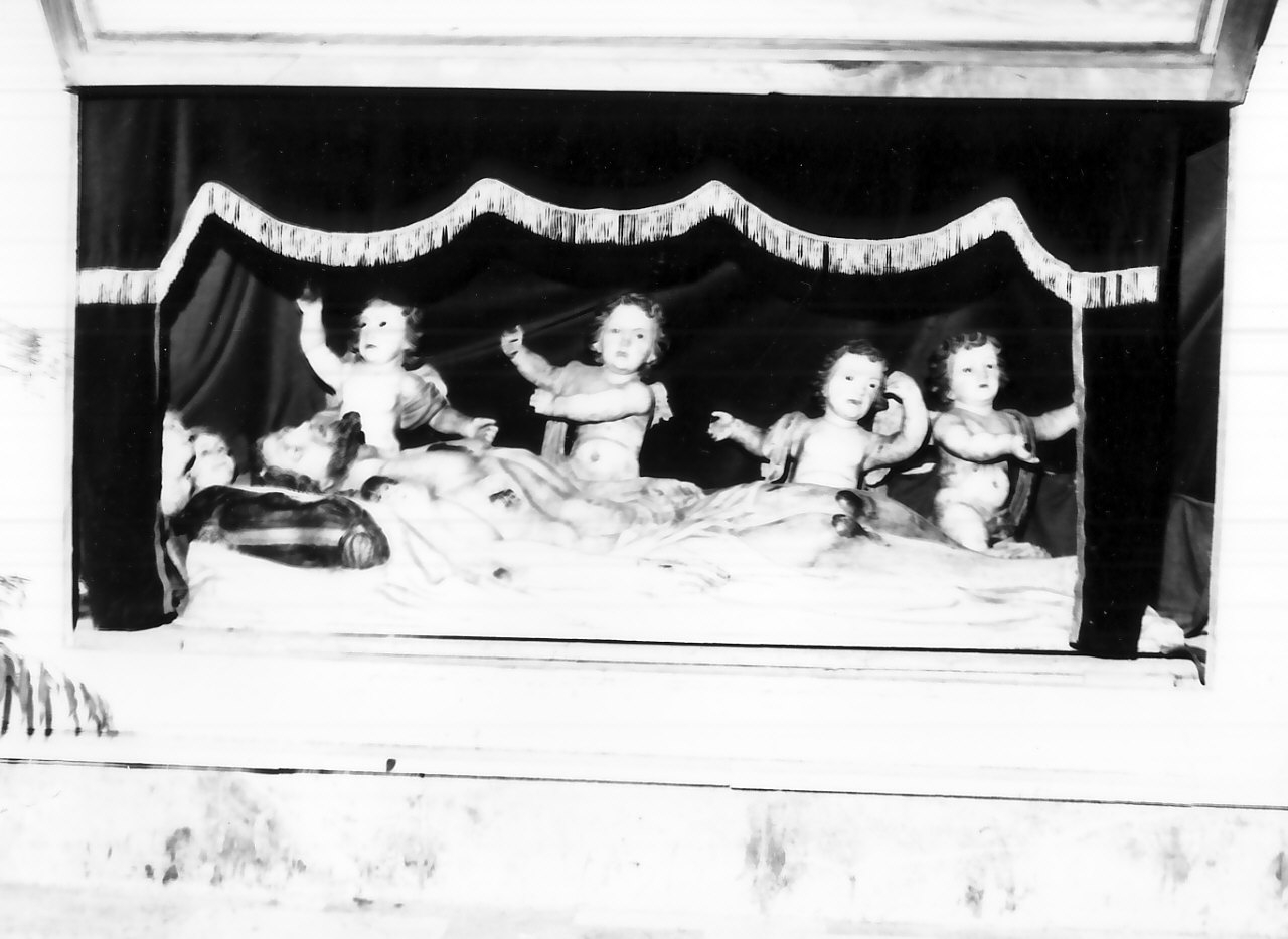 Cristo morto (statua, elemento d'insieme) di Fratelli Morani (sec. XIX)