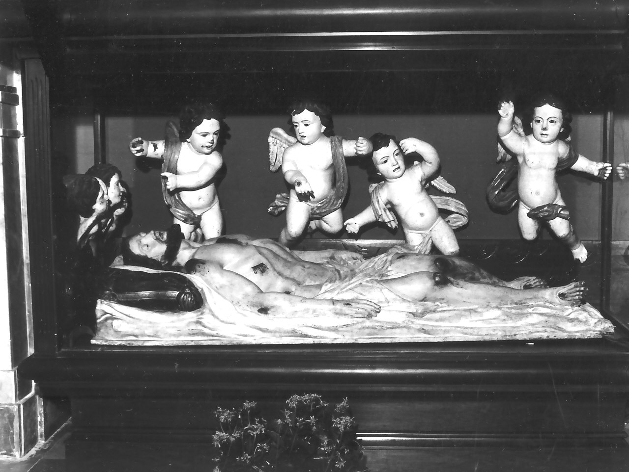 angeli (scultura, insieme) - bottega napoletana (sec. XIX)