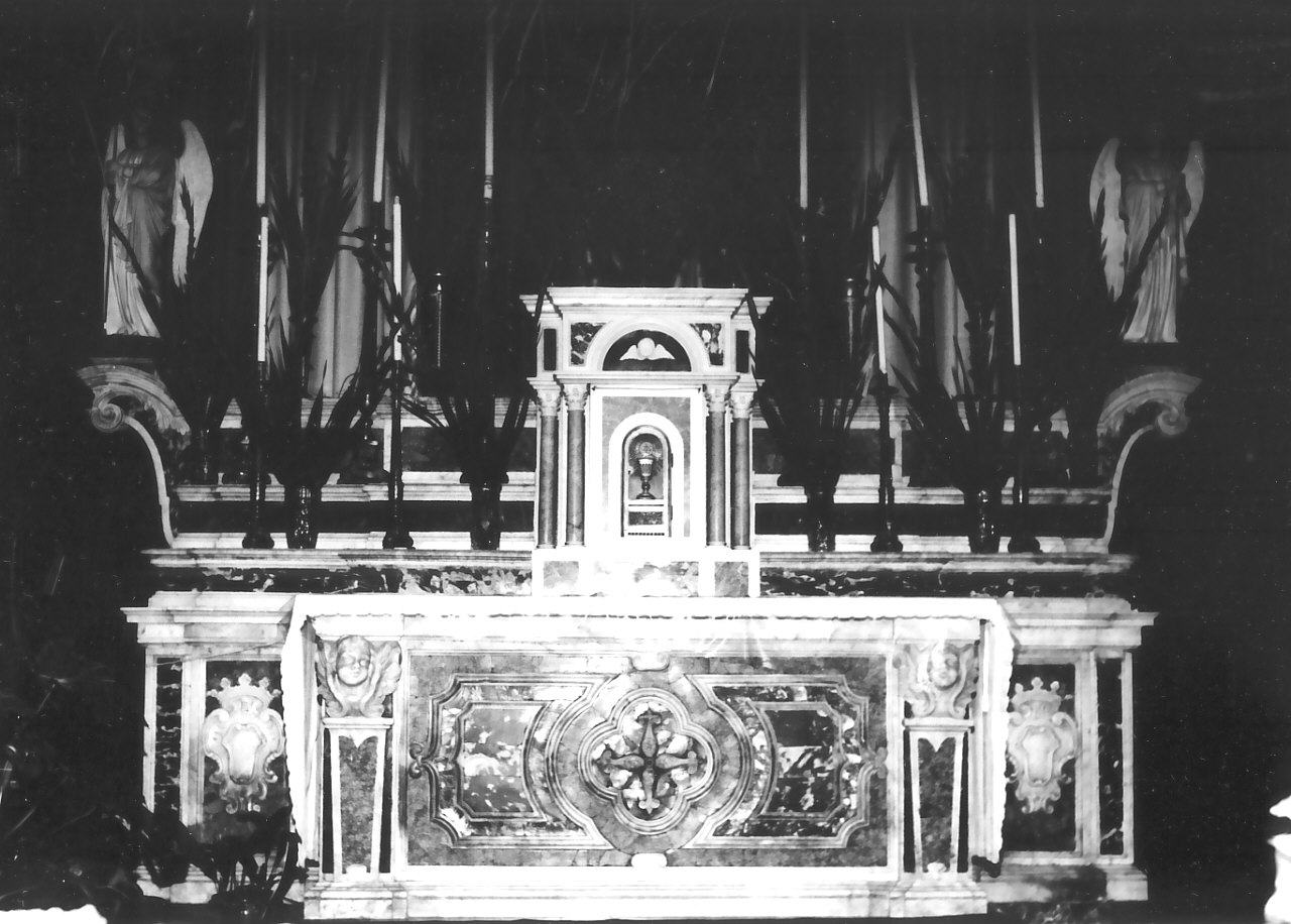 decorazione plastica, complesso decorativo - bottega Italia meridionale (sec. XIX, sec. XX)