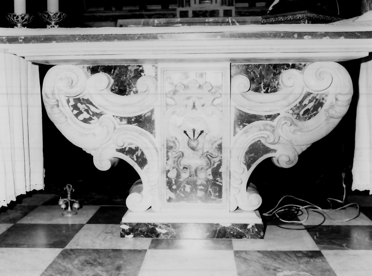 paliotto, opera isolata - bottega Italia meridionale (sec. XVIII)