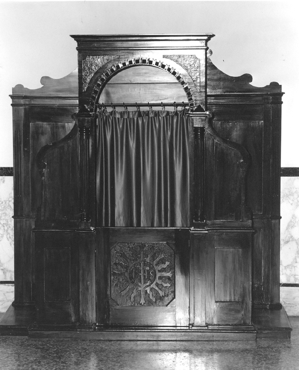 confessionale, serie - bottega calabrese (sec. XX)
