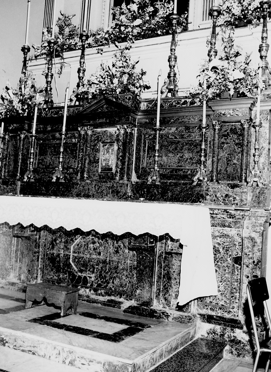 altare maggiore - bottega Italia meridionale (prima metà sec. XX)