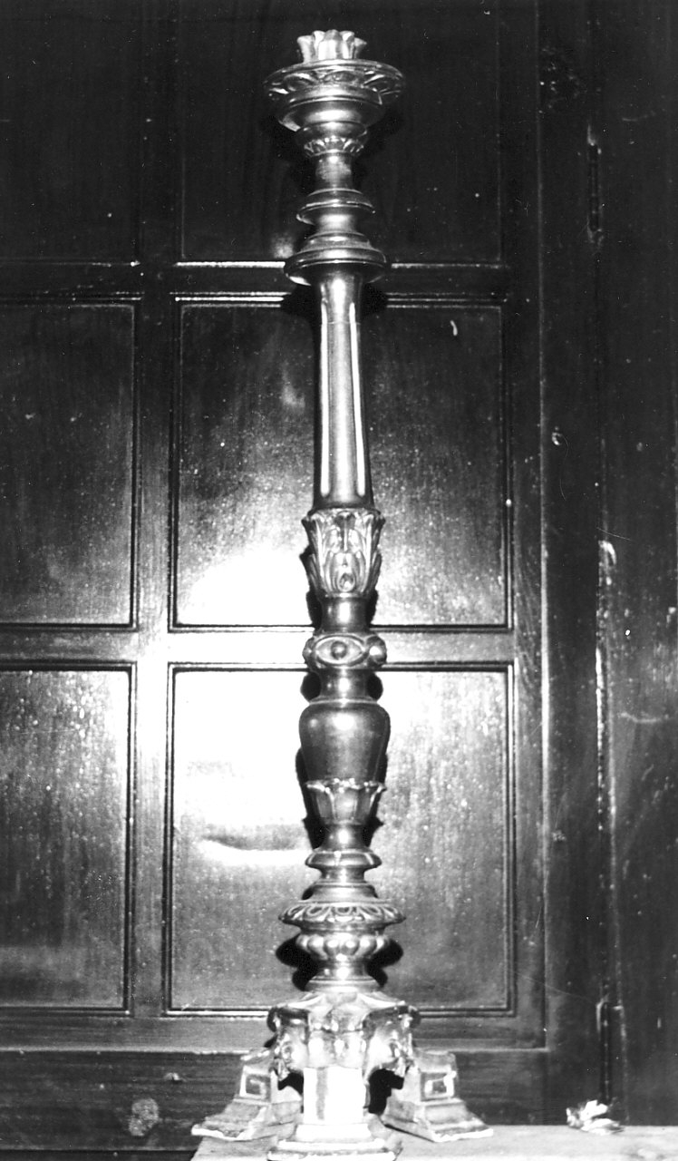 candeliere, serie - bottega Italia meridionale (seconda metà sec. XIX)