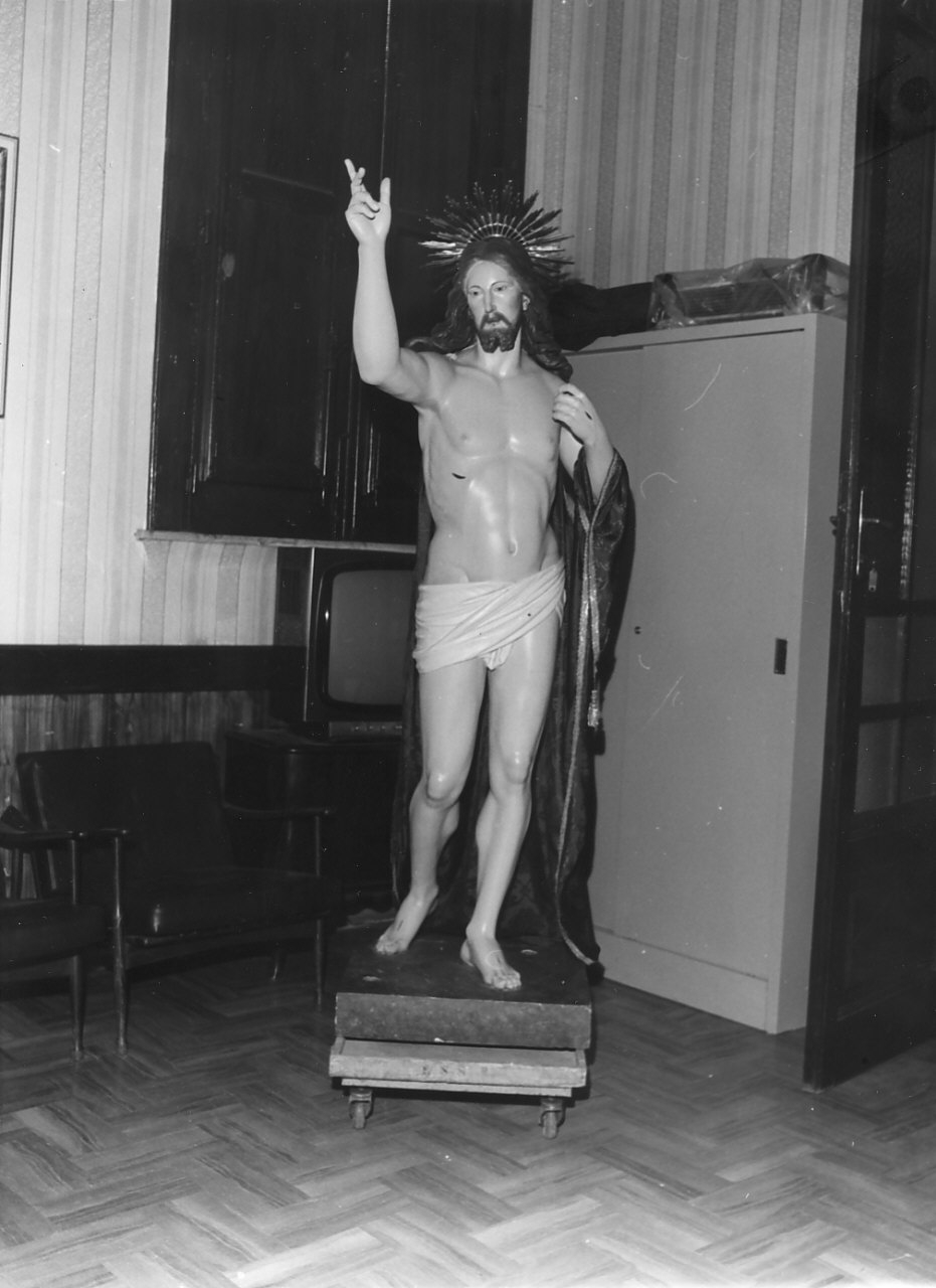Cristo risorto (statua) di Della Campa R (sec. XX)