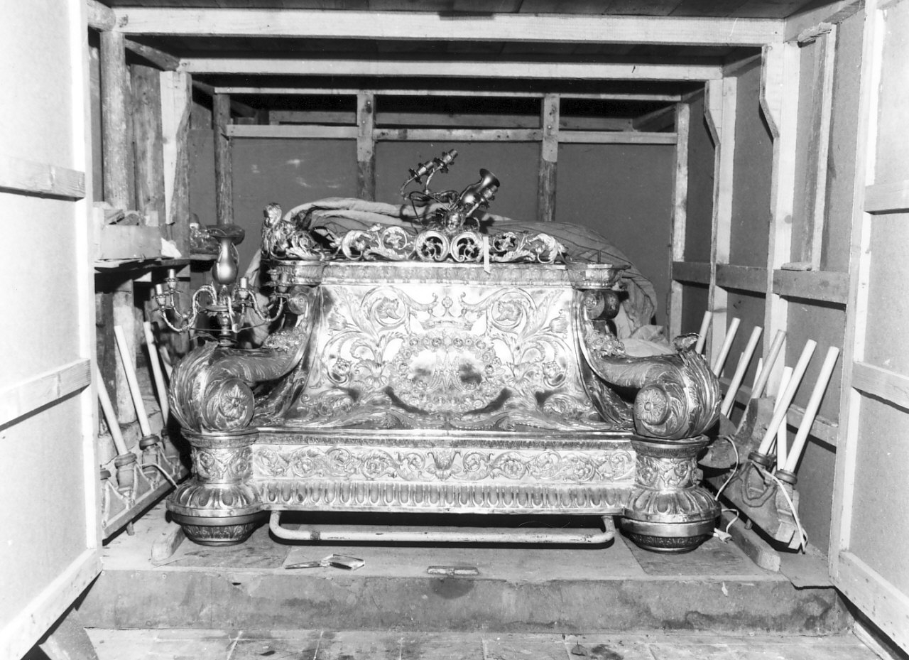 base processionale - bottega napoletana (sec. XIX)