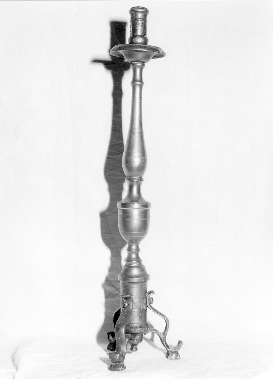 candeliere, serie - bottega calabrese (sec. XIX)