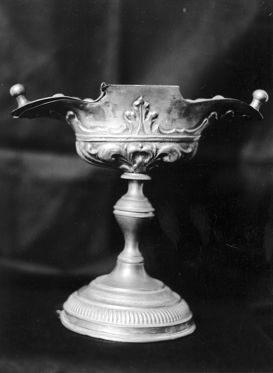 navicella portaincenso, opera isolata - bottega calabrese (sec. XIX)