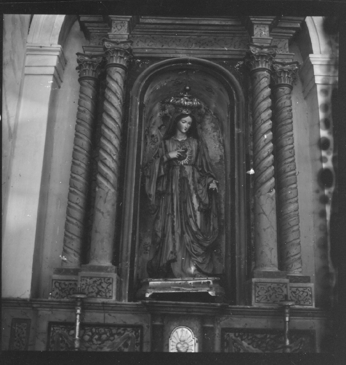 Madonna Immacolata (manichino, opera isolata) - bottega calabrese (sec. XVIII)