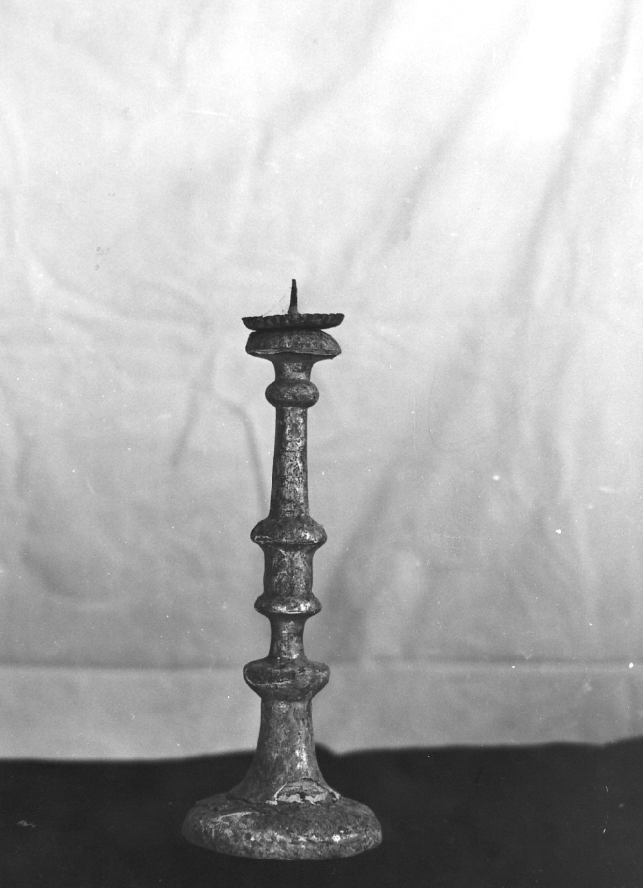 candeliere, serie - bottega calabrese (sec. XIX)