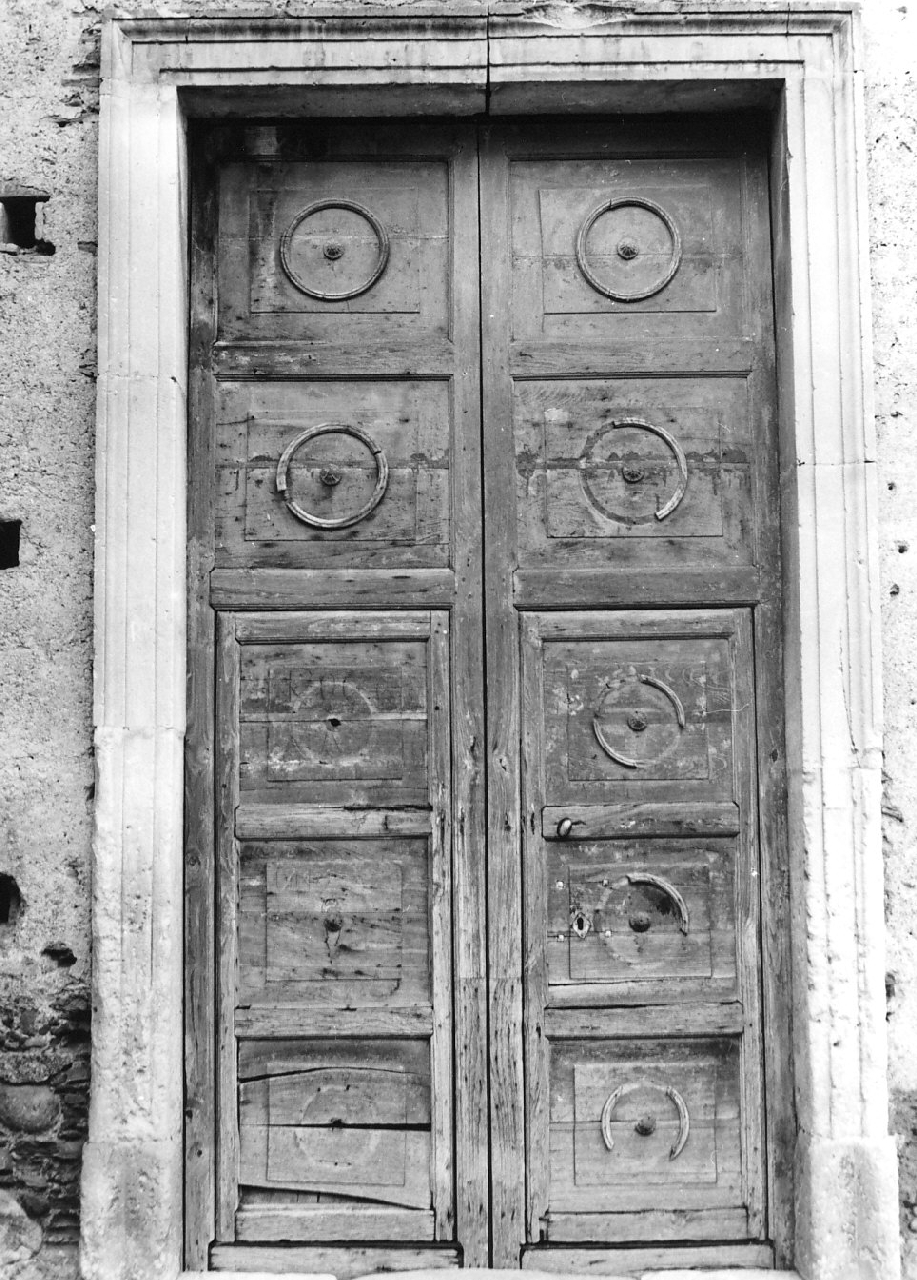 portale, opera isolata - bottega calabrese (sec. XVIII)