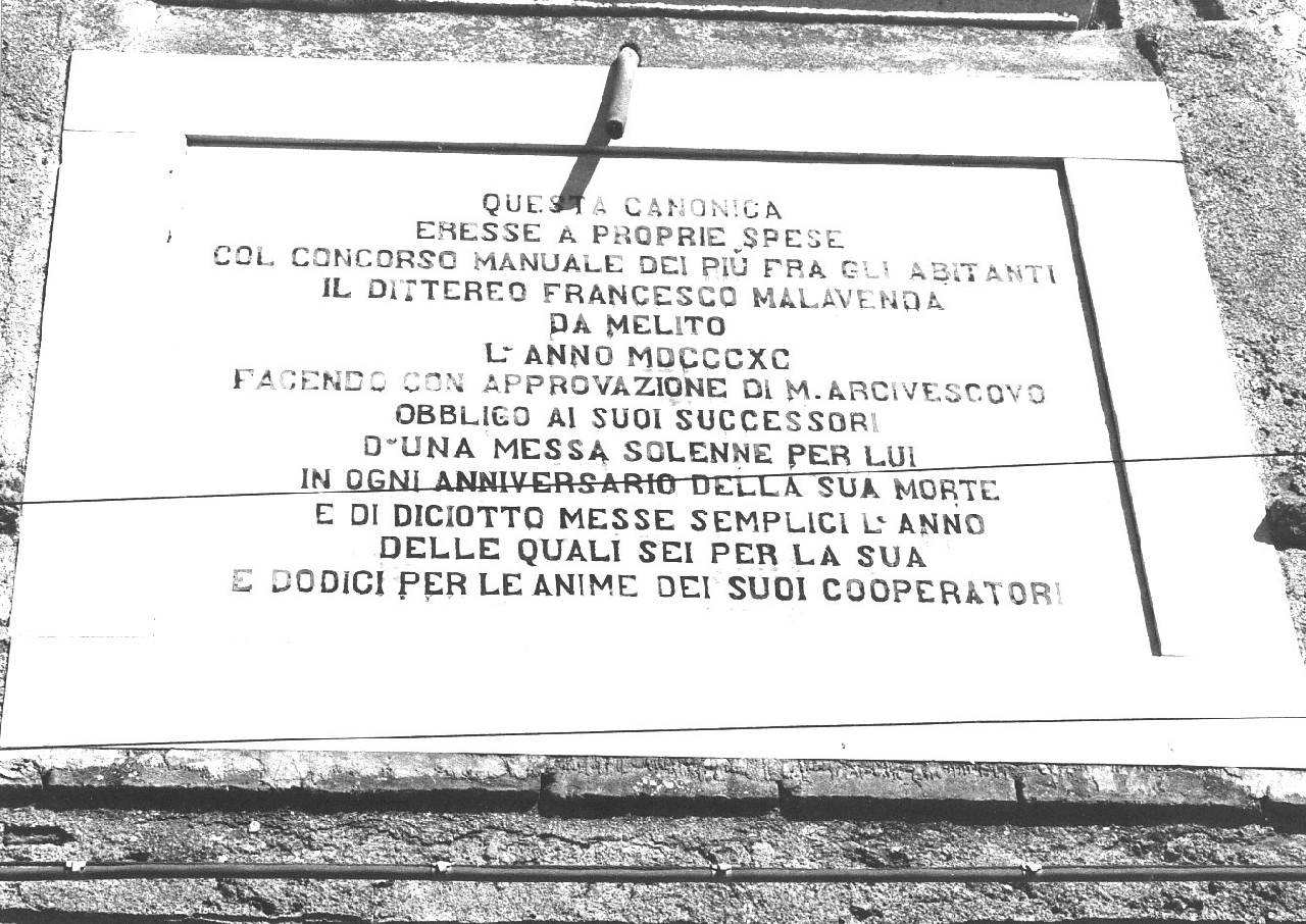 lastra, opera isolata - bottega calabrese (sec. XIX)