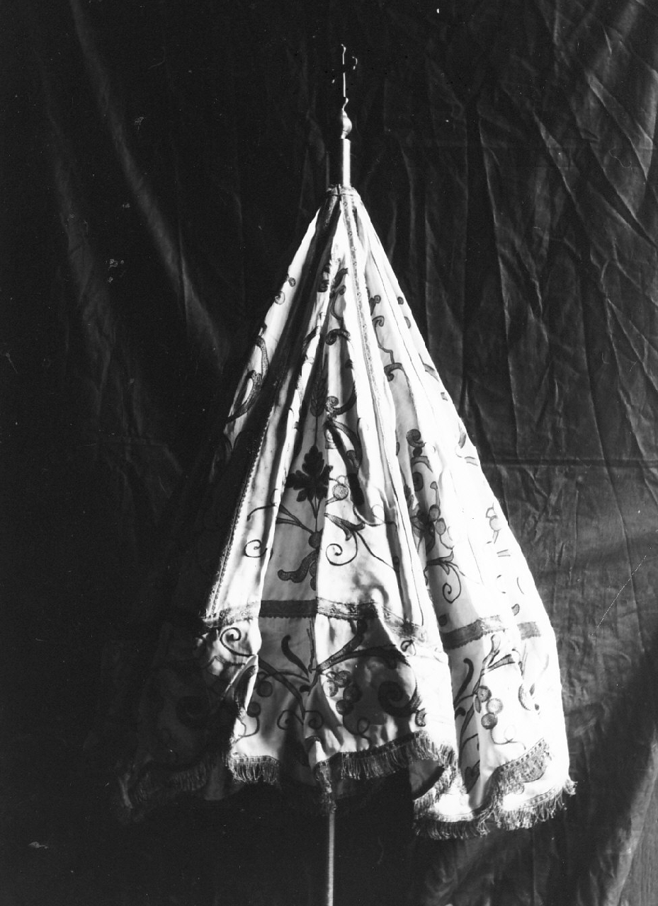 ombrellino processionale, opera isolata - manifattura calabrese (sec. XVII)