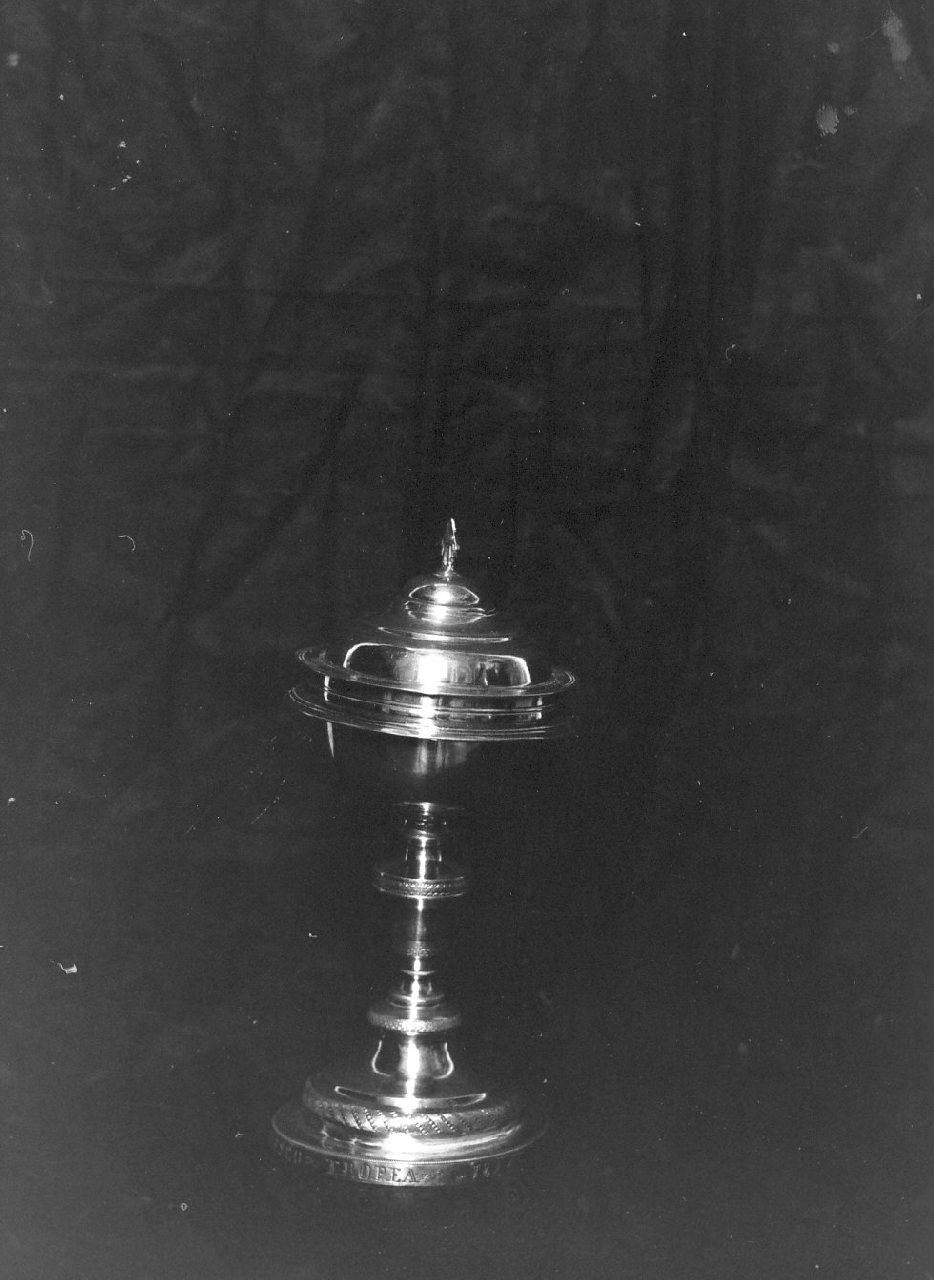 pisside, opera isolata - bottega napoletana (sec. XIX)