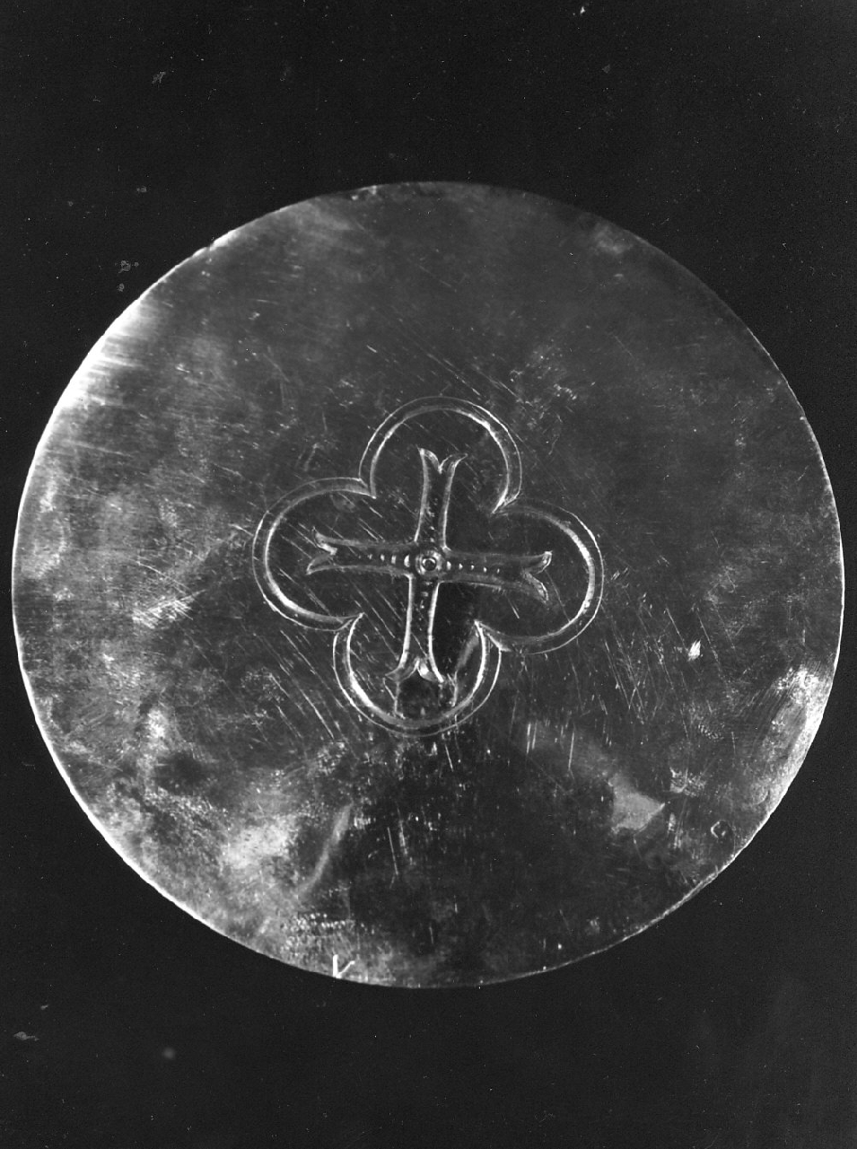 patena - bottega Italia meridionale (fine sec. XIX)