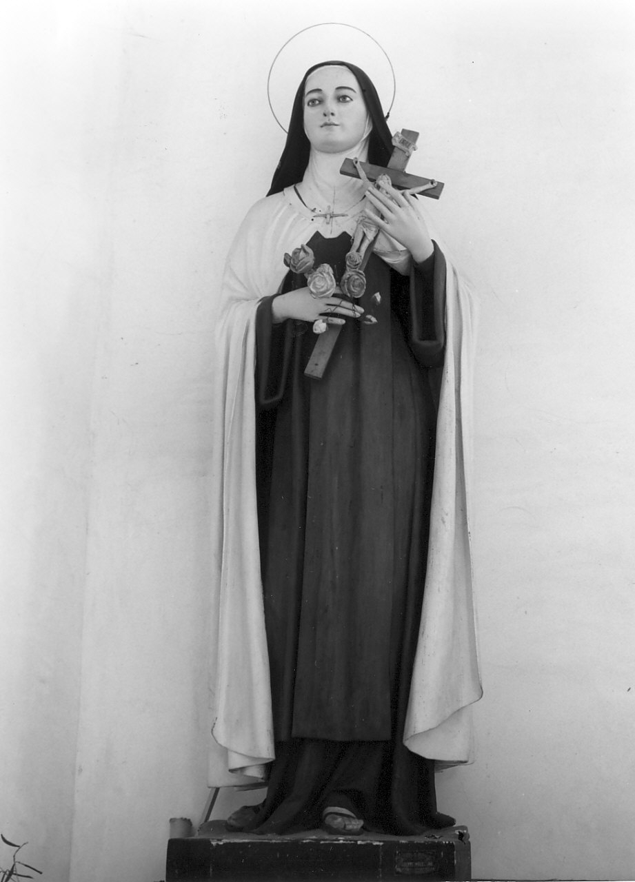 Santa Teresa d'Avila (statua, opera isolata) di Malecore Giuseppe (prima metà sec. XX)