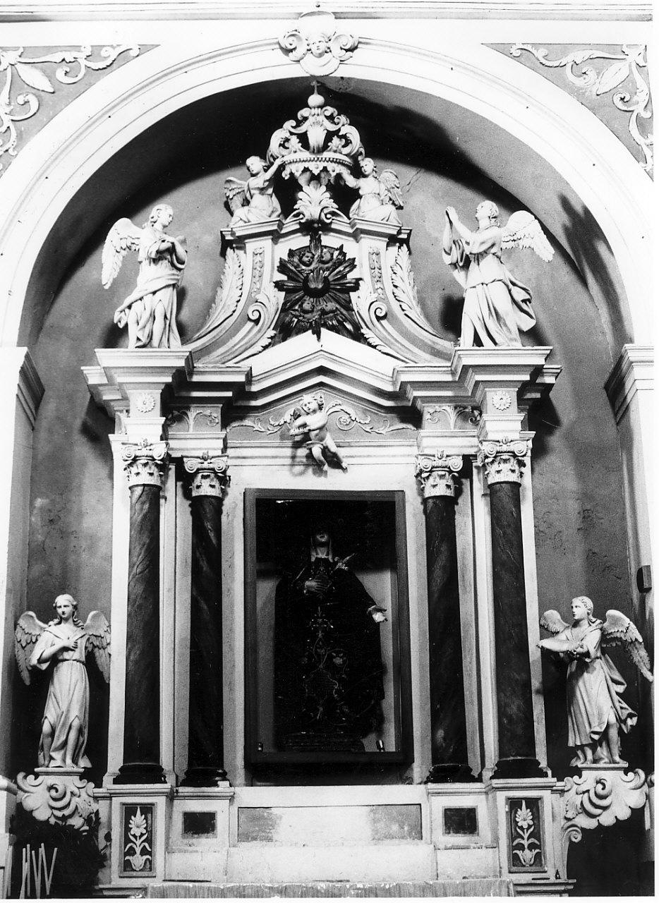 decorazione plastica, complesso decorativo - bottega Italia meridionale (fine/inizio secc. XVIII/ XIX)